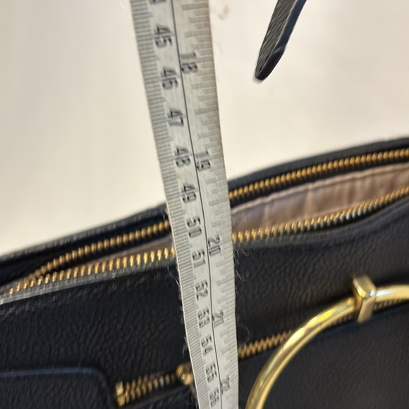 Foley and Corrina Limelight Crescent Ring Bag Black Purse - Picture 13 of 13